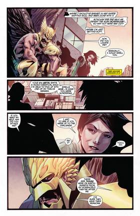 Read The Savage Hawkman (2011-2013)  10 Page 6 in English