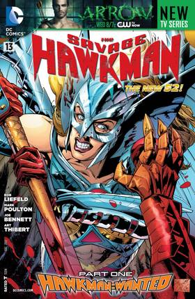 Read The Savage Hawkman (2011-2013)  15 Page 1 in English