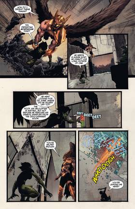 Read The Savage Hawkman (2011-2013)  6 Page 9 in English