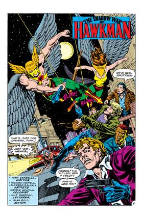 Read The Shadow War of Hawkman (1985-)  1 Page 6 in English