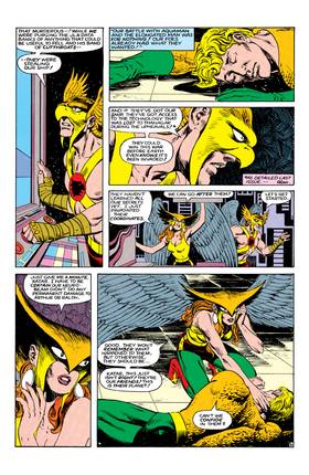 Read The Shadow War of Hawkman (1985-)  4 Page 7 in English