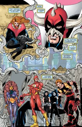Read Titans/Legion of Superheroes: Universe Ablaze (2000-)  3 Page 6 in English