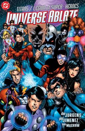 Read Titans/Legion of Superheroes: Universe Ablaze (2000-)  4 Page 1 in English