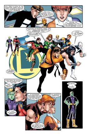 Read Titans/Legion of Superheroes: Universe Ablaze (2000-)  4 Page 6 in English