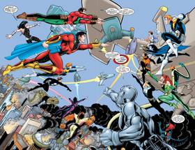 Read Titans/Legion of Superheroes: Universe Ablaze (2000-)  4 Page 7 in English