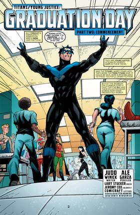 Read Titans/Young Justice: Graduation Day (2003-)  2 Page 3 in English
