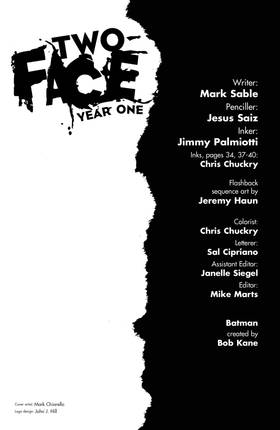 Read Two-Face: Year One (2008-)  2 Page 2 in English