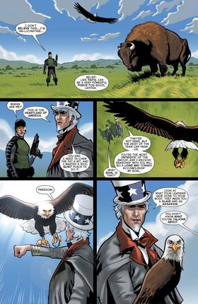 Read Uncle Sam and the Freedom Fighters (2006-2007)  3 Page 9 in English