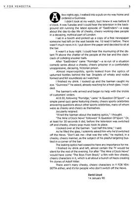 Read V for Vendetta  2 Page 5 in English
