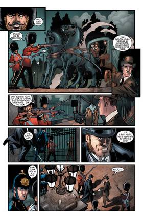 Read Victorian Undead II: Sherlock Holmes vs. Dracula (2010-)  5 Page 3 in English