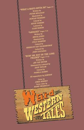 Read Weird Western Tales (2001)  4 Page 2 in English