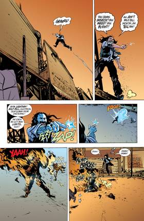 Read Weird Western Tales (2001)  1 Page 8 in English