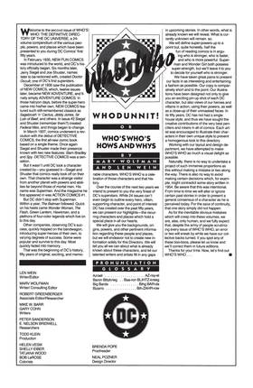 Read Who's Who: The Definitive Directory of the DC Universe (1985-1987)  2 Page 3 in English