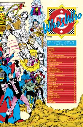 Read Who's Who: The Definitive Directory of the DC Universe (1985-1987)  5 Page 1 in English