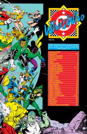 Read Who's Who: The Definitive Directory of the DC Universe (1985-1987)  9 Page 1 in English