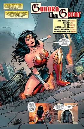 Read Wonder Woman: Agent of Peace  8 Page 2 in English