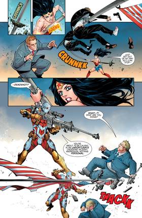 Read Wonder Woman: Agent of Peace  7 Page 8 in English