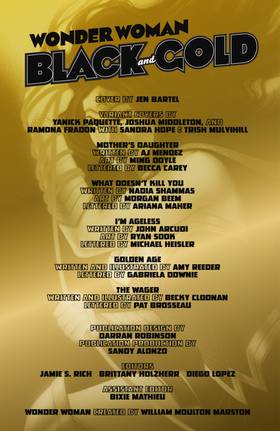 Read Wonder Woman: Black & Gold (2021-)  2 Page 3 in English