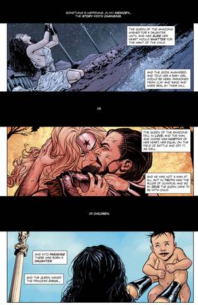 Read Wonder Woman: The Rebirth - Deluxe Edition  1 Page 7 in English