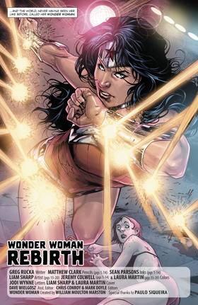 Read Wonder Woman: The Rebirth - Deluxe Edition  1 Page 8 in English