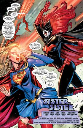 Read World's Finest: Batwoman and Supergirl  1 Page 5 in English