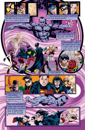 Read Young Justice 80-Page Giant (1999-)  1 Page 9 in English