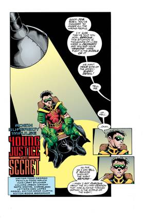 Read Young Justice: The Secret (1998-)  1 Page 2 in English