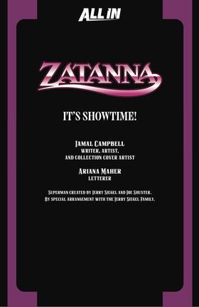 Read Zatanna (2025-)  1 Page 4 in English