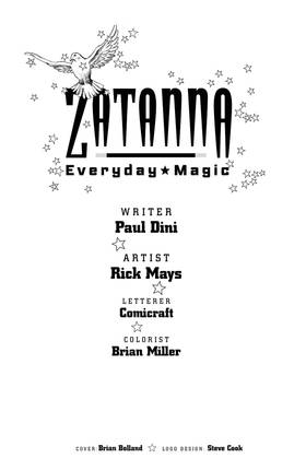 Read Zatanna: Everyday Magic (2003-)  1 Page 2 in English