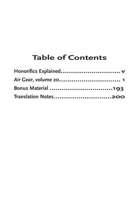 Read Air Gear  20 Page 5 in English