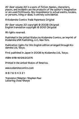 Read Air Gear  22 Page 4 in English