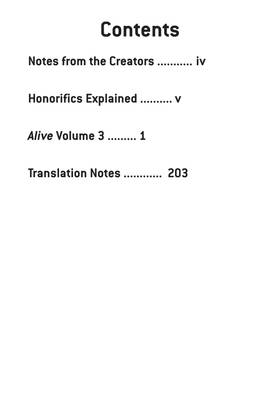 Read ALIVE  3 Page 3 in English