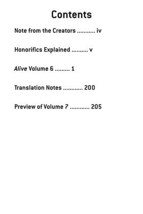 Read ALIVE  6 Page 3 in English