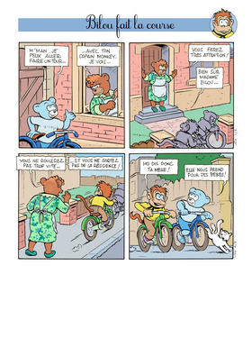Read Bilou le casse cou et la prevention domestique  1 Page 4 in French