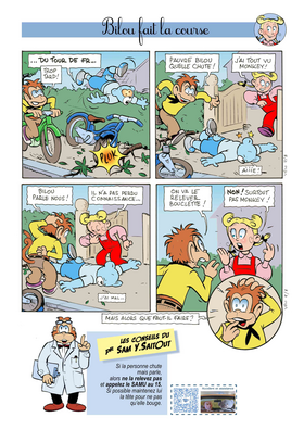 Read Bilou le casse cou et la prevention domestique  1 Page 6 in French