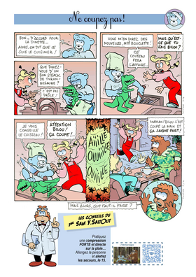 Read Bilou le casse cou et la prevention domestique  1 Page 10 in French