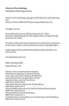 Read Attack on Titan Anthology  1 Page 4 in English