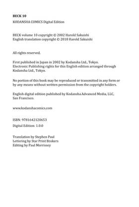 Read BECK  10 Page 6 in English