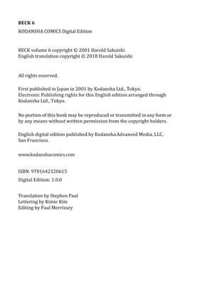 Read BECK  6 Page 6 in English