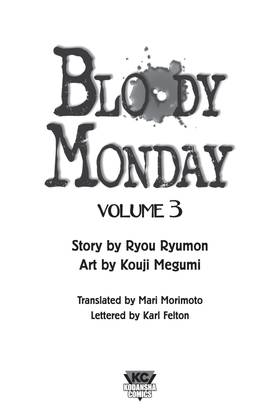 Read Bloody Monday  3 Page 3 in English
