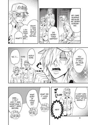 Read Cells at Work! White Brigade  3 Page 8 in English