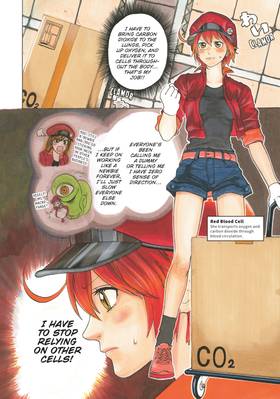 Read Cells at Work!  3 Page 6 in English