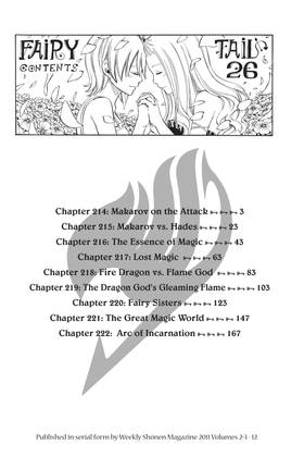 Read FAIRY TAIL  26 Page 4 in English