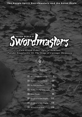 Read Fate/Grand Order -Epic of Remnant- Pseudo-Singularity III: The Stage of Carnage, Shimousa - Seven Duels of Swordmasters  4 Page 4 in English