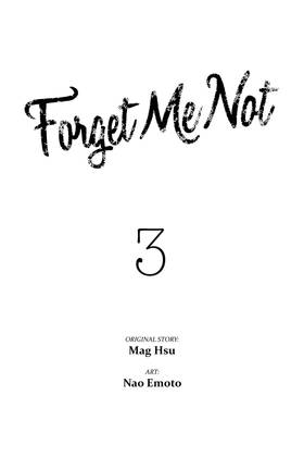 Read Forget Me Not  3 Page 3 in English