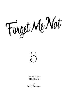 Read Forget Me Not  5 Page 3 in English