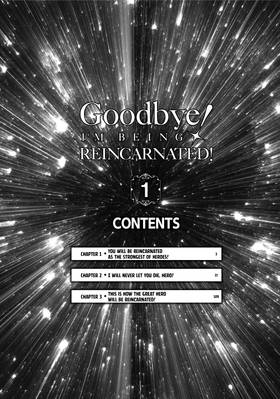 Read Goodbye! I'm Being Reincarnated!  1 Page 4 in English