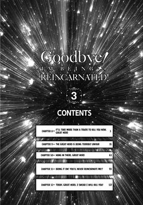 Read Goodbye! I'm Being Reincarnated!  3 Page 4 in English