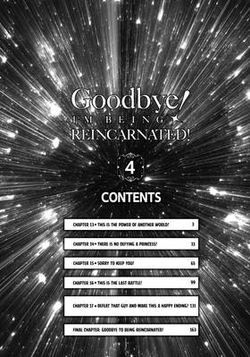 Read Goodbye! I'm Being Reincarnated!  4 Page 4 in English