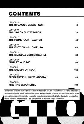 Read GTO: Great Teacher Onizuka  3 Page 4 in English